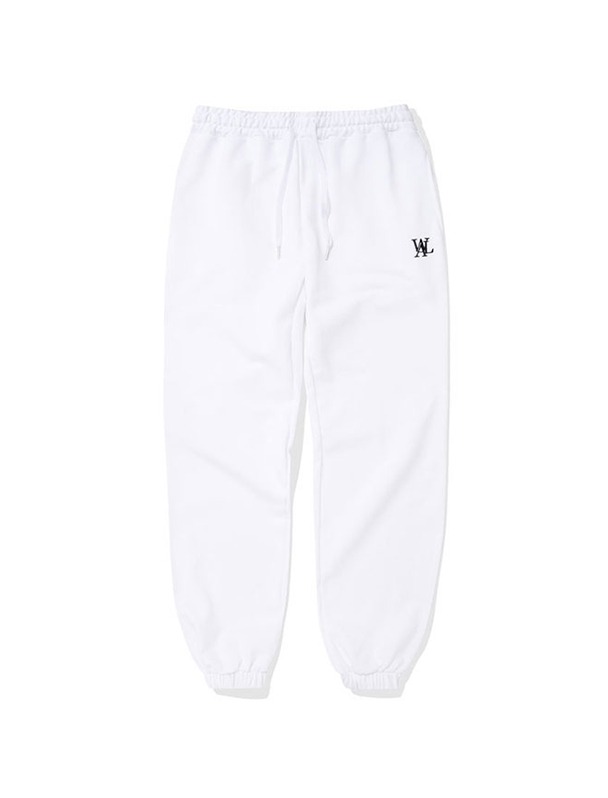 Signature jogger pants - WHITE