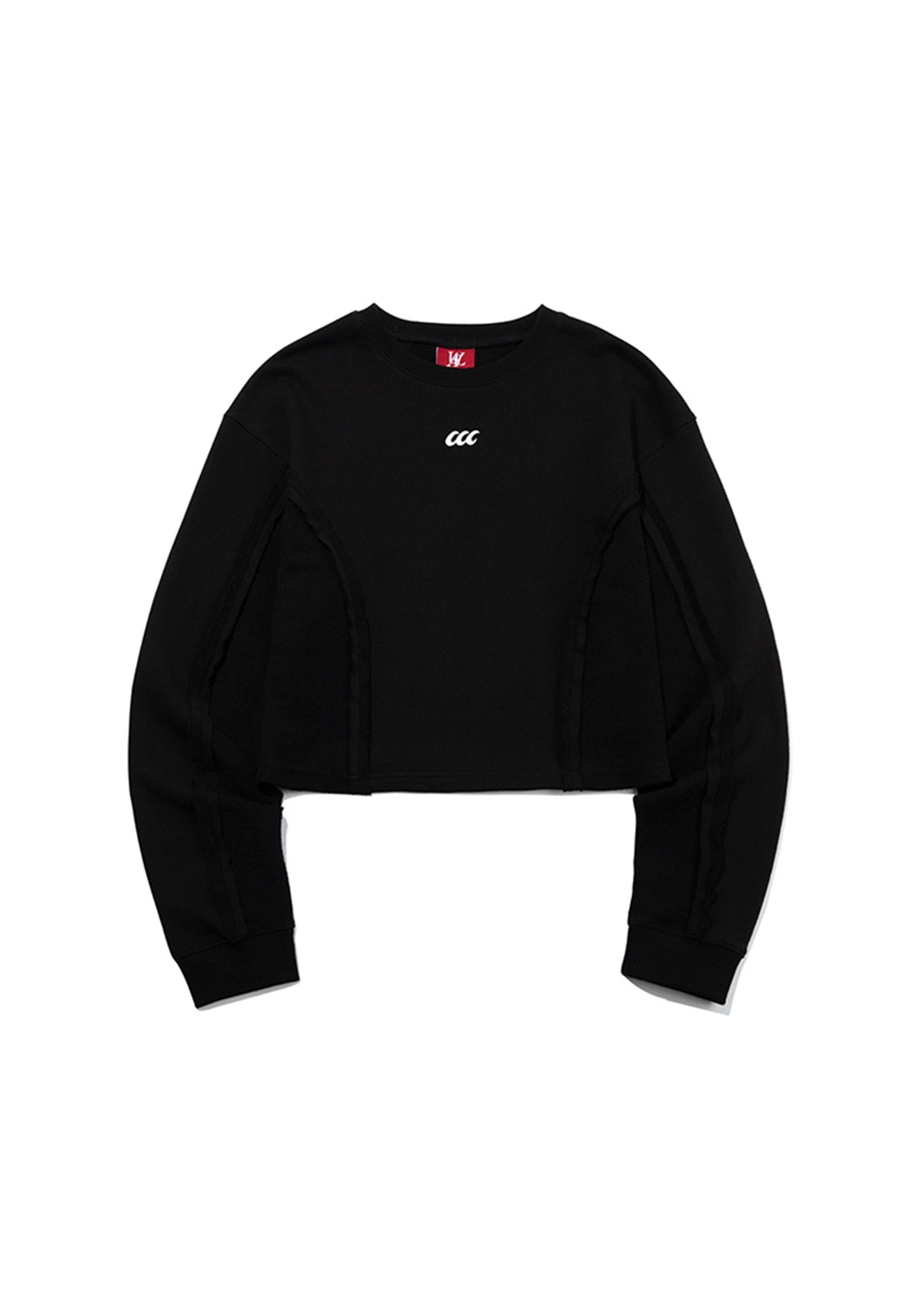 Claw reverse sweatshirt - BLACK